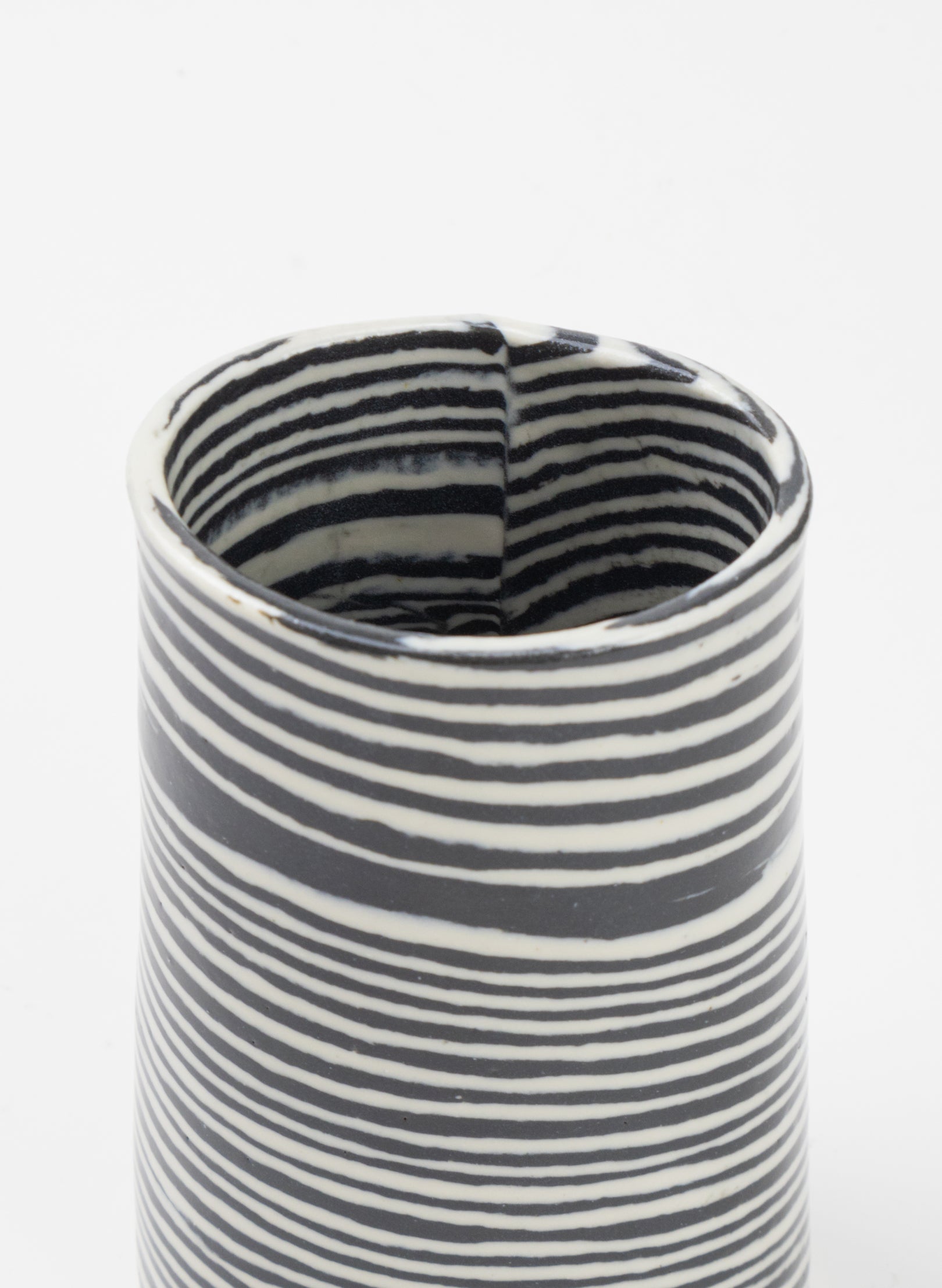 Nerikomi Medium Vase - Black