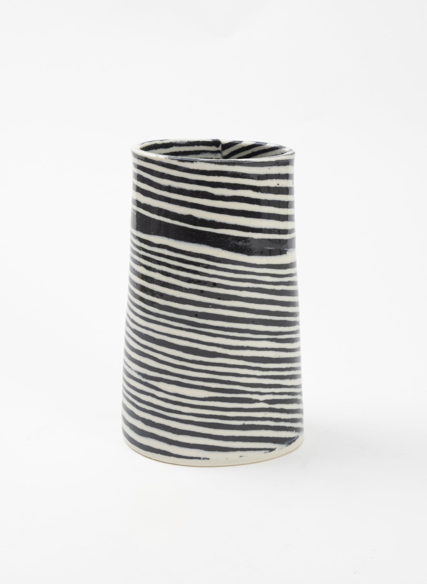 Nerikomi Medium Vase - Black