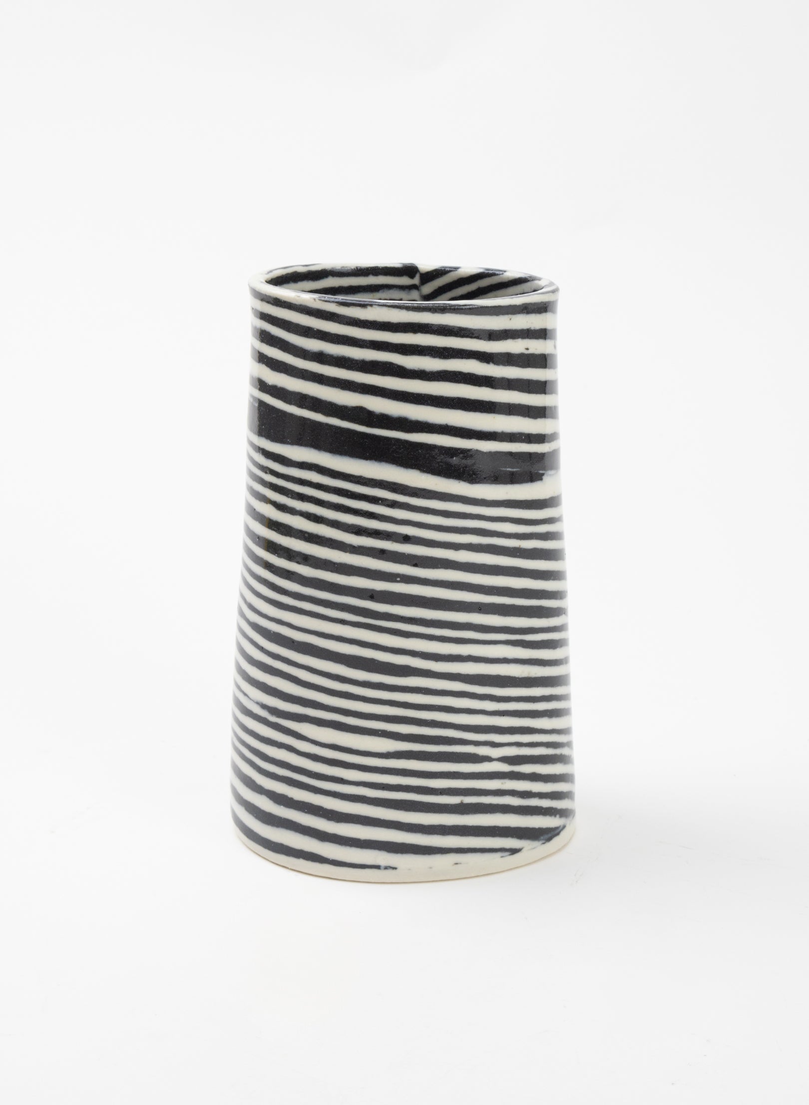 Nerikomi Medium Vase - Black