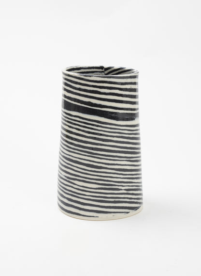 Nerikomi Medium Vase - Black