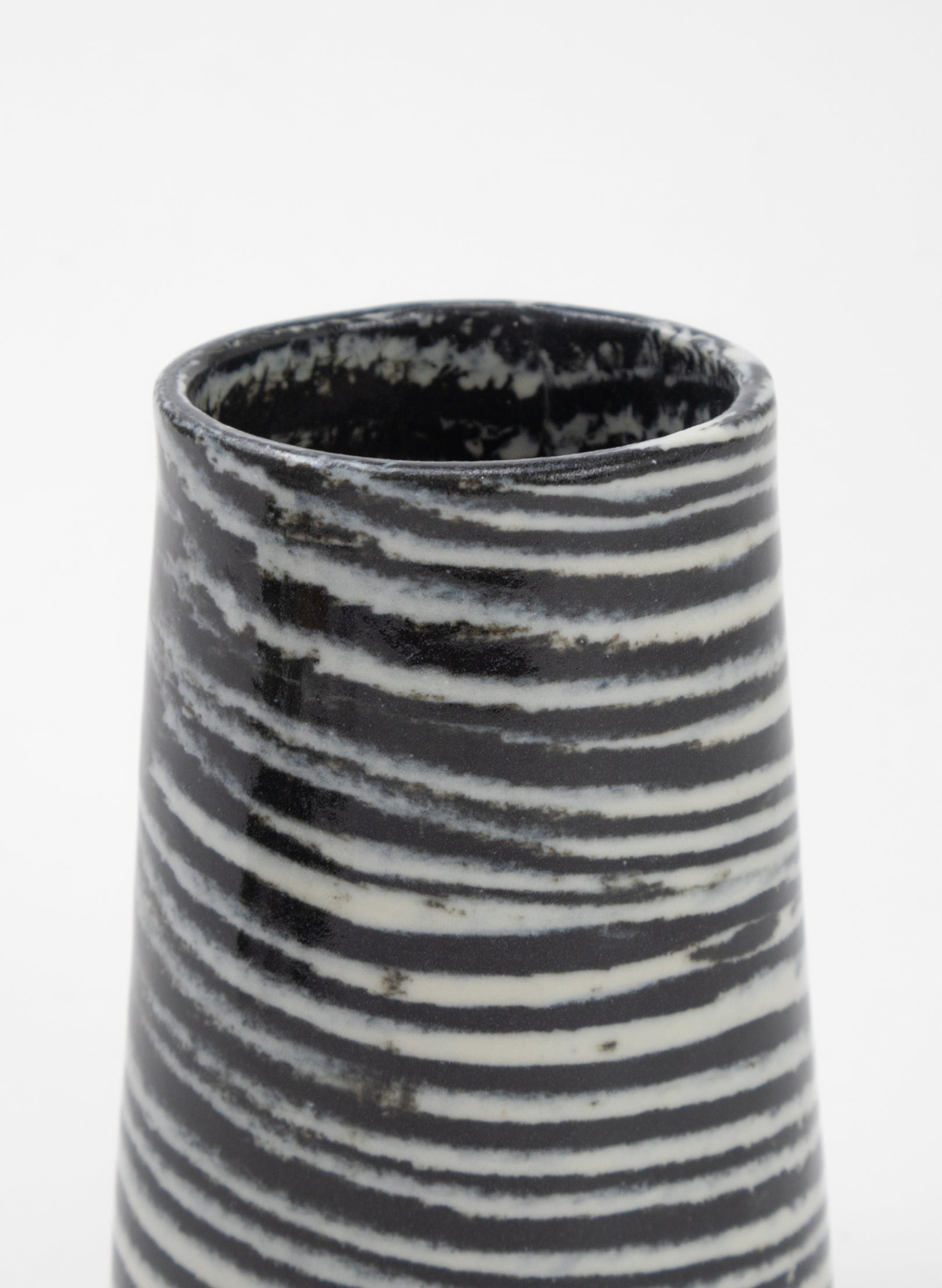 Nerikomi Small Vase - Black