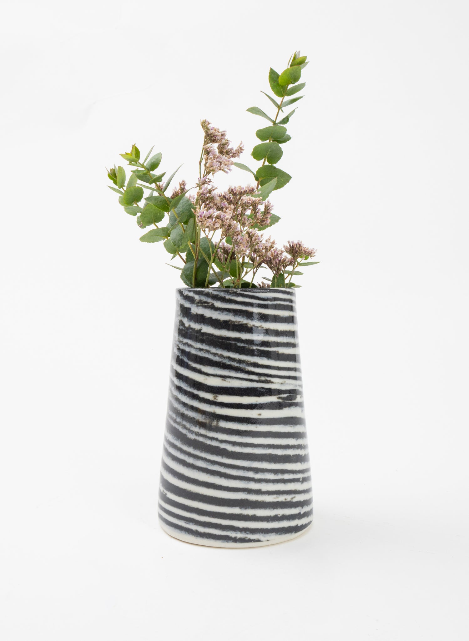 Nerikomi Small Vase - Black