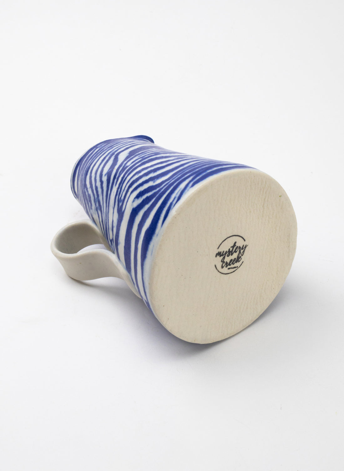 Nerikomi Large Jug - Dark Blue