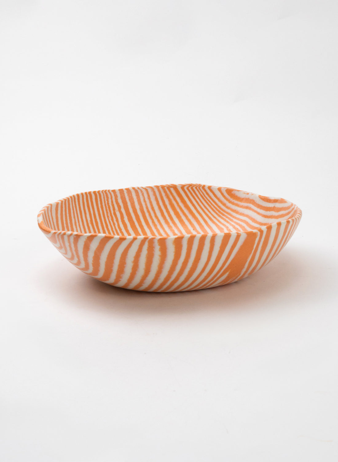 Nerikomi Medium Salad Bowl - Orange