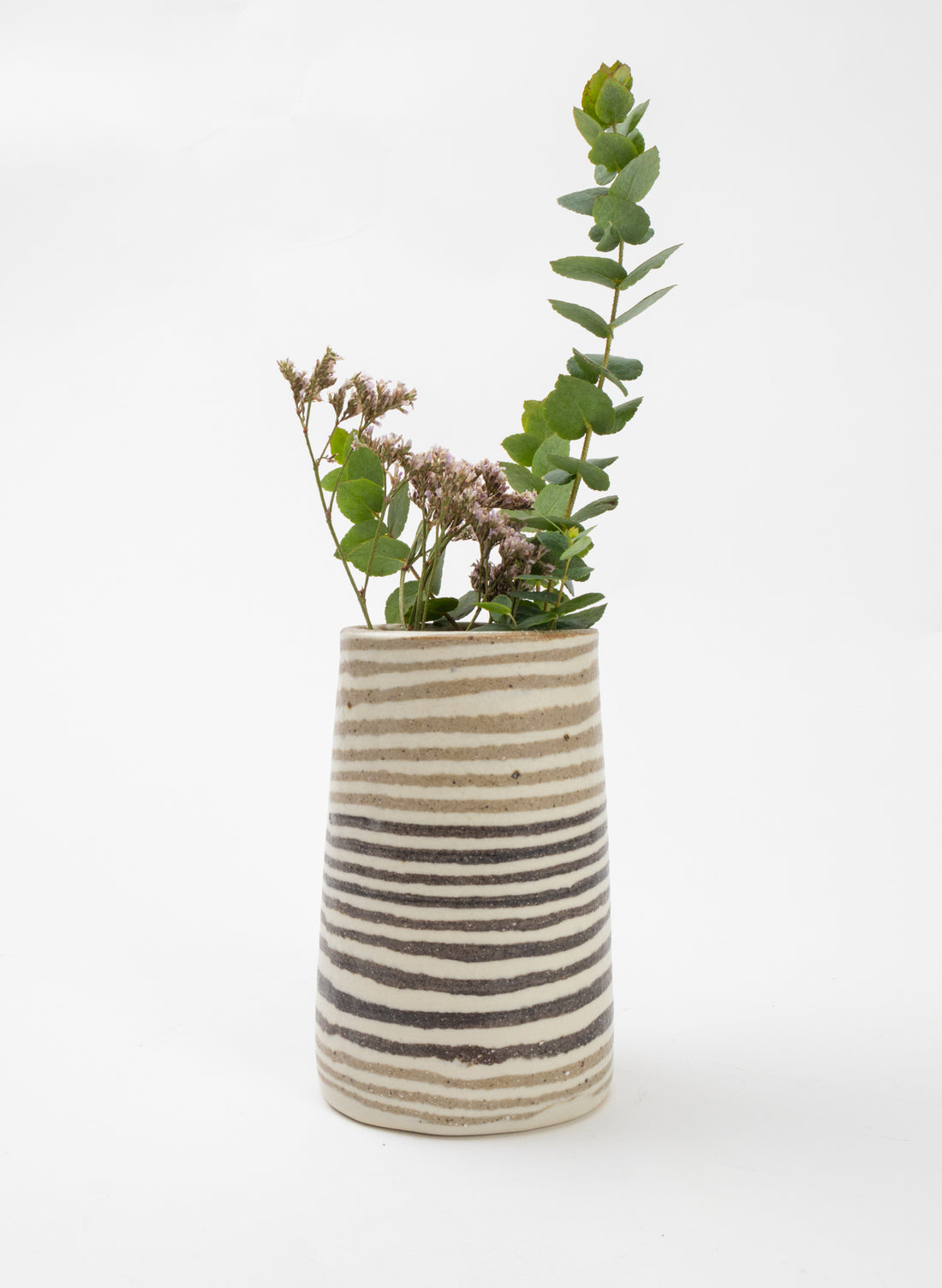 Nerikomi Small Vase - Naturals / Brown