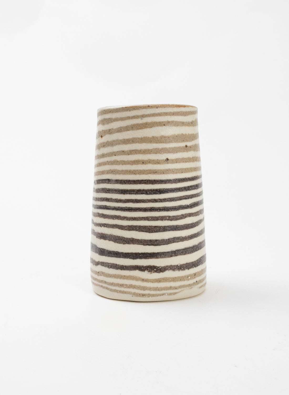 Nerikomi Small Vase - Naturals / Brown