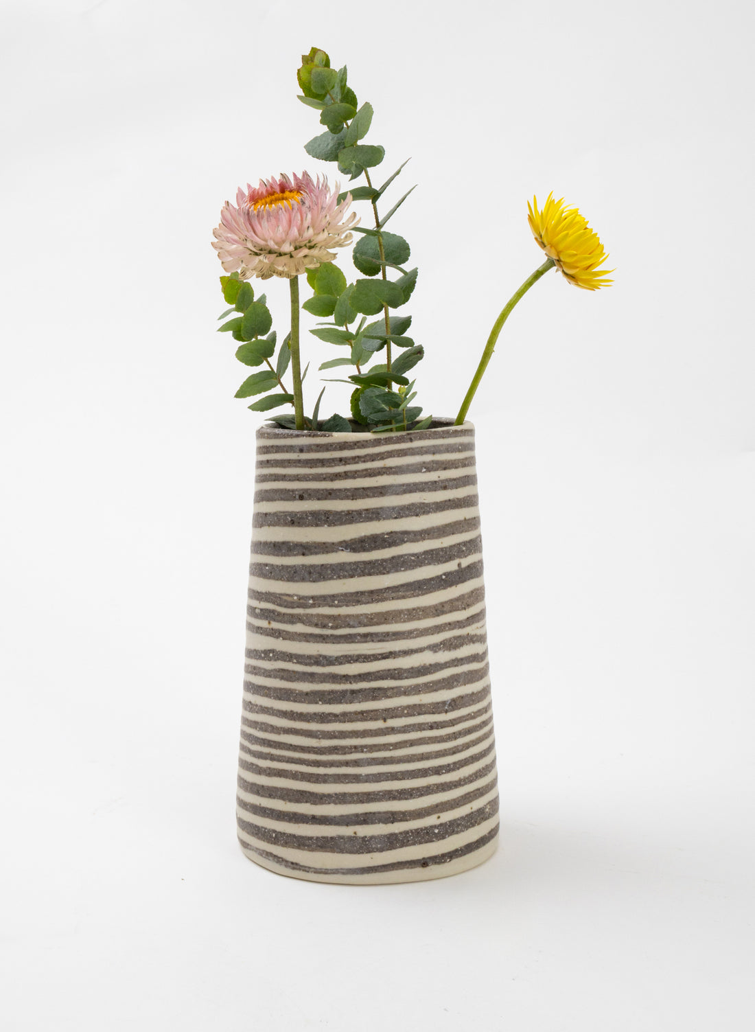 Nerikomi Medium Vase - Naturals / Brown