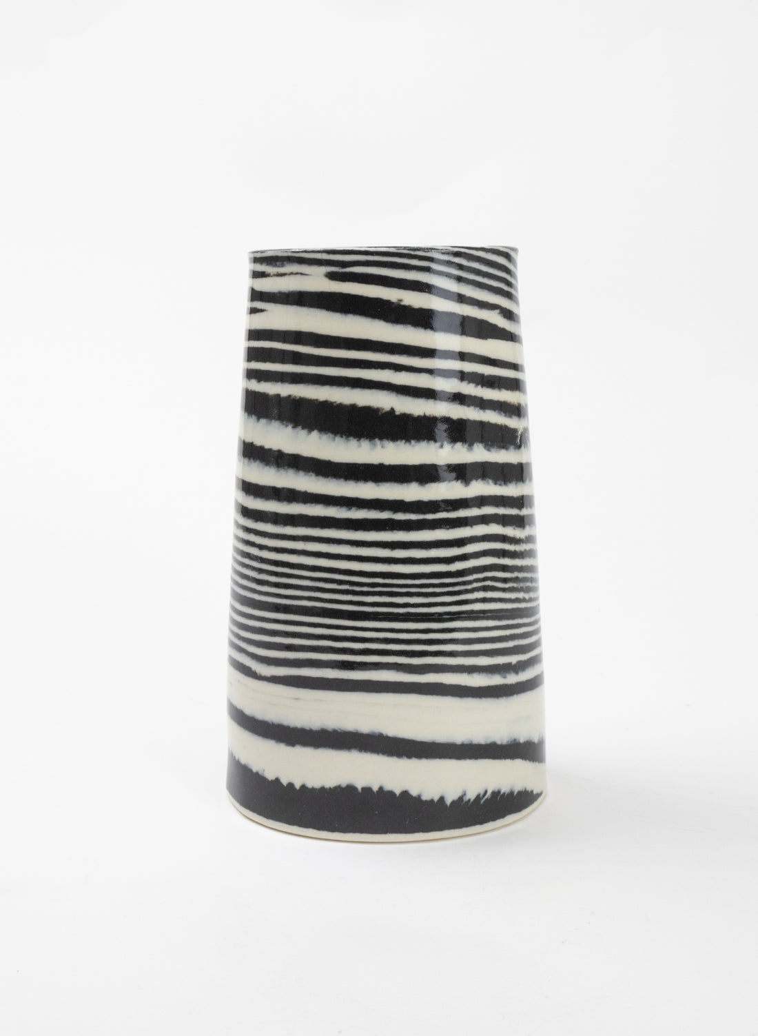 Nerikomi Large Vase - Black