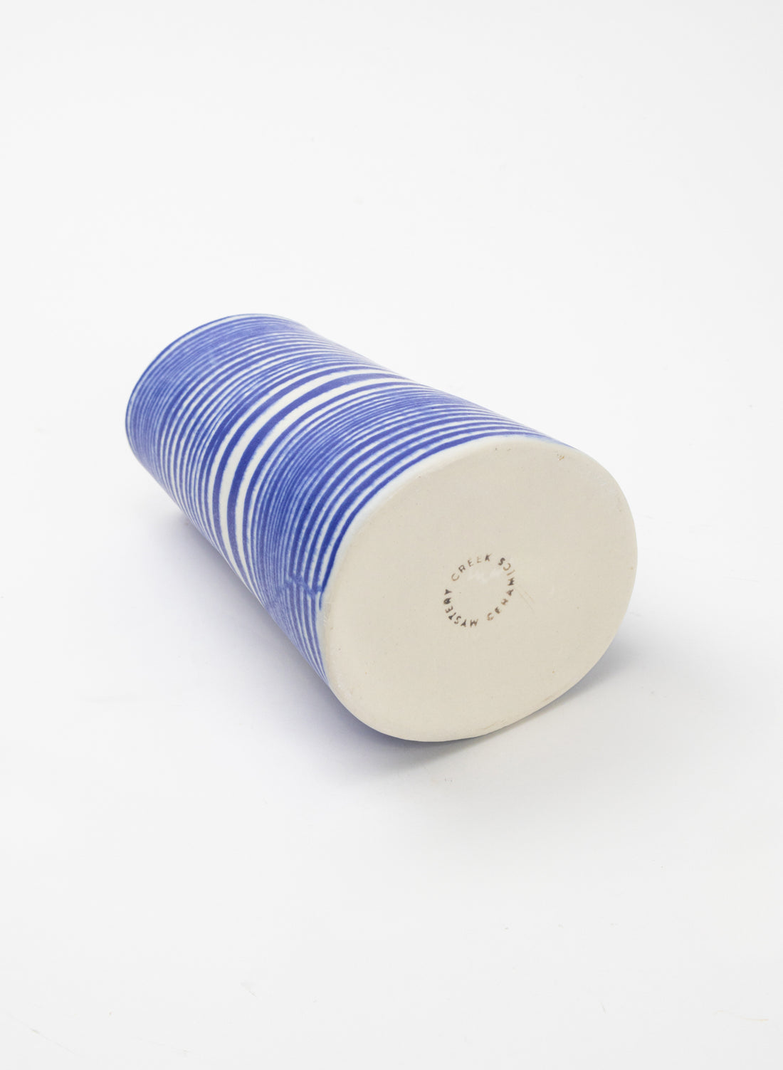 Nerikomi Large Vase - Dark Blue