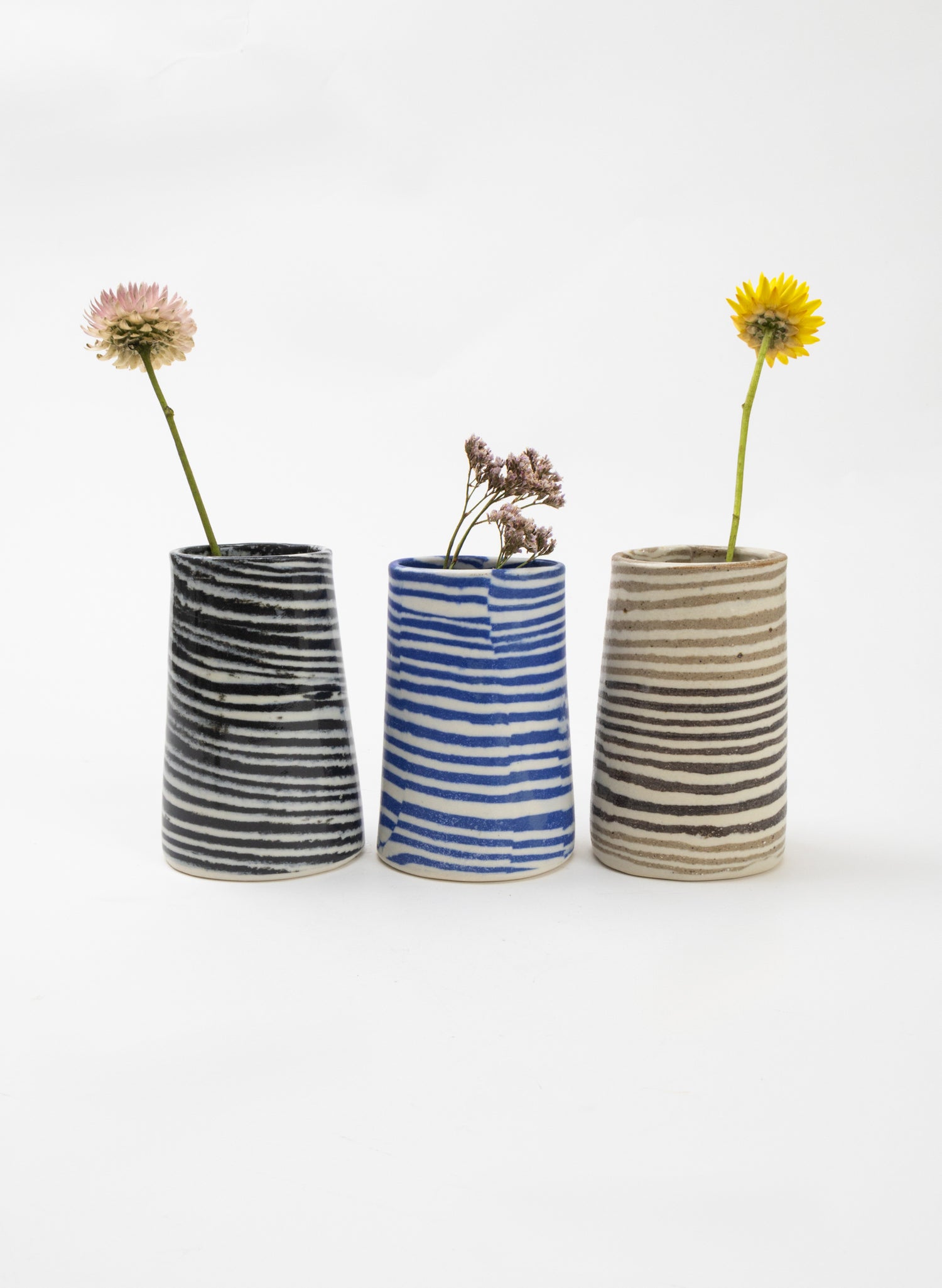 Nerikomi Small Vase - Black