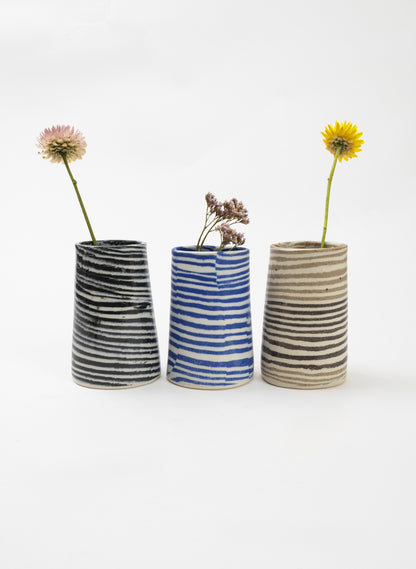 Nerikomi Small Vase - Black