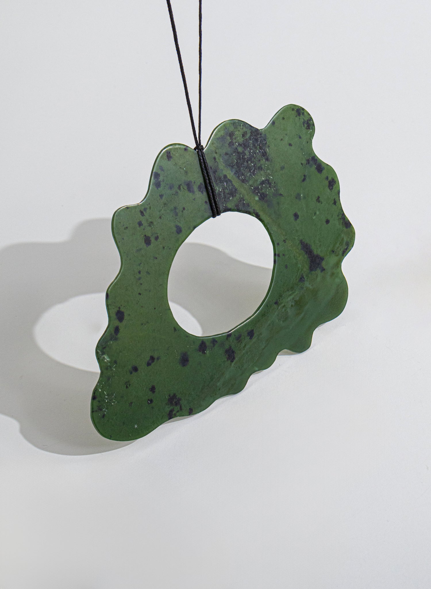 NZ Pounamu Necklace - Sterling Silver