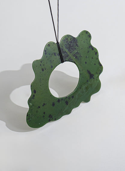 NZ Pounamu Necklace - Sterling Silver