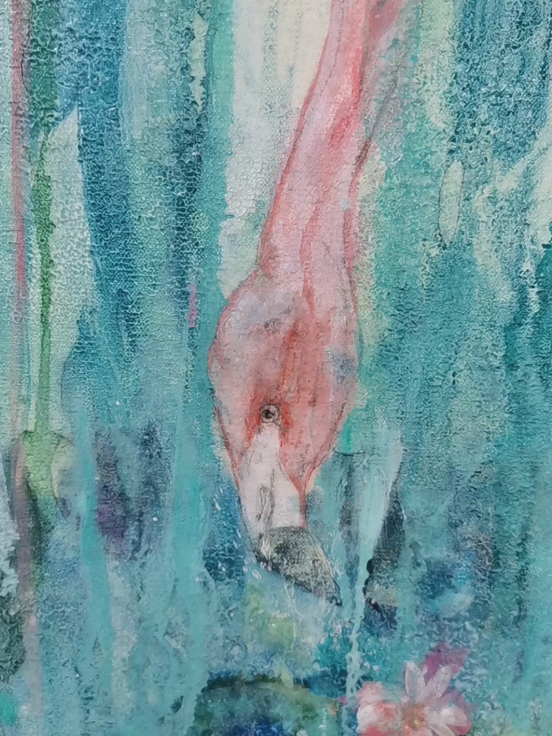 FLAMINGO - Original Painting