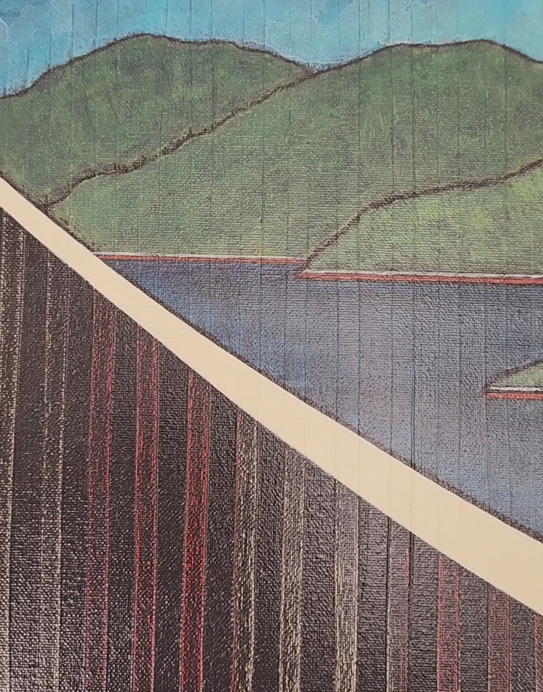 Far North River Valley Original Painting