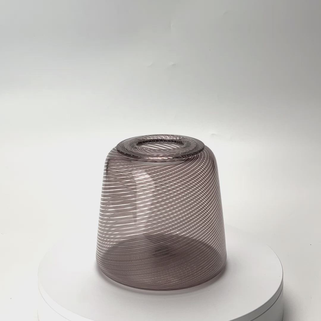 Bouquet Fold Vase - Grape