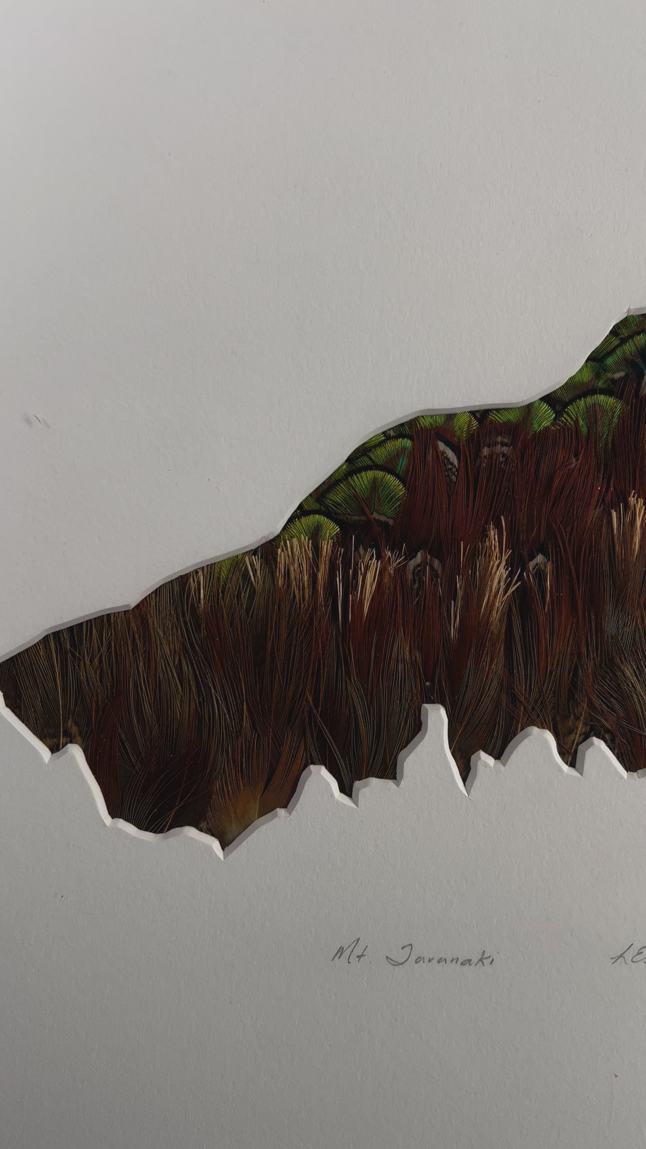 Mt Taranaki - Original Artwork