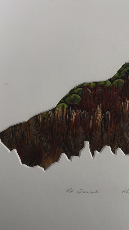 Mt Taranaki - Original Artwork