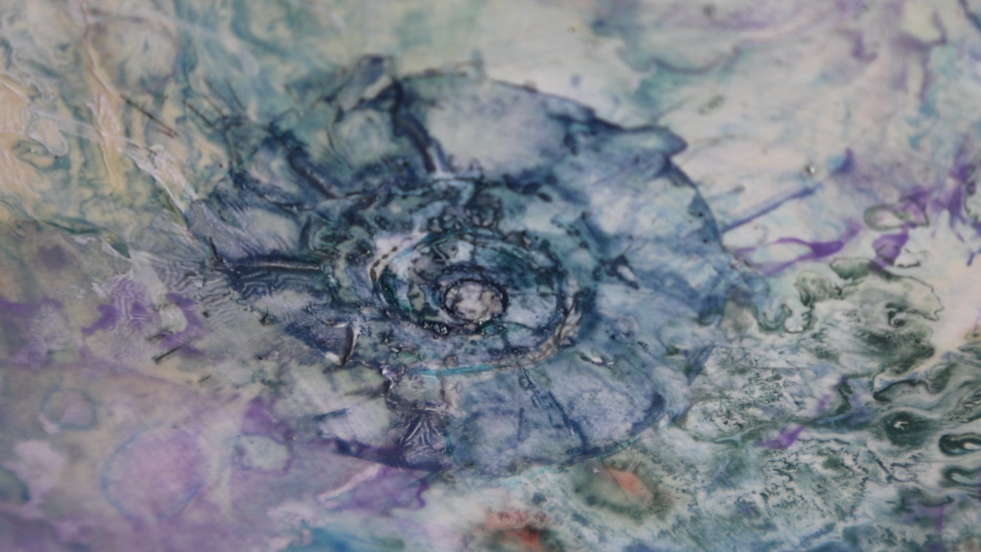 The Blue Shell - Original Painting