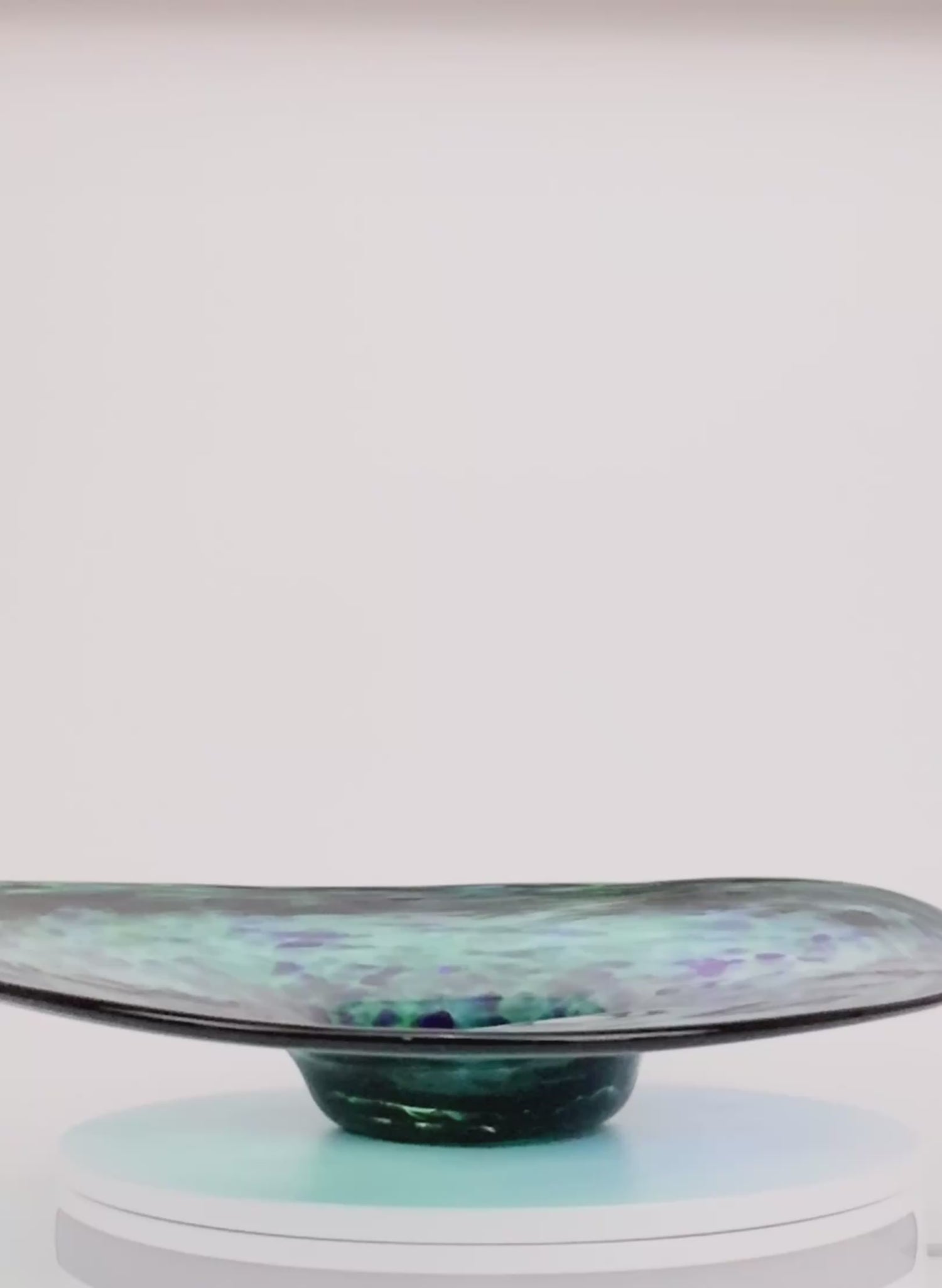 Greenstone Glass Platter