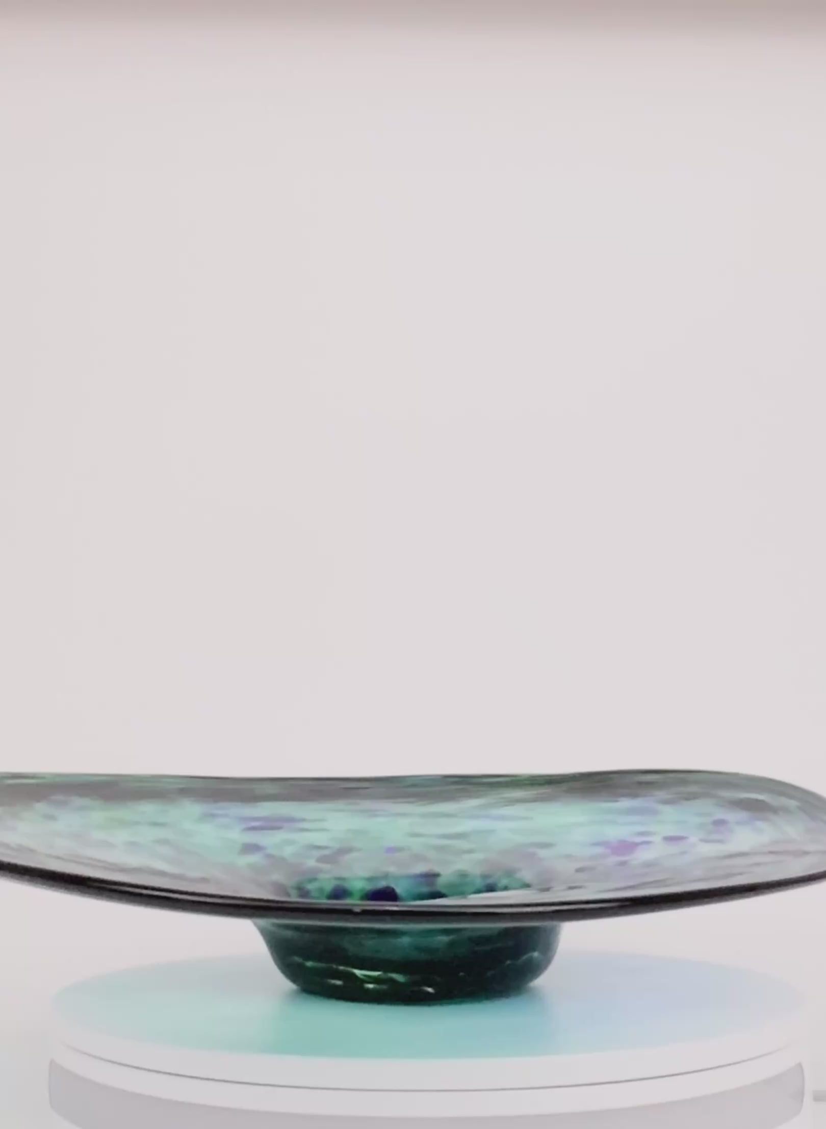 Greenstone Glass Platter
