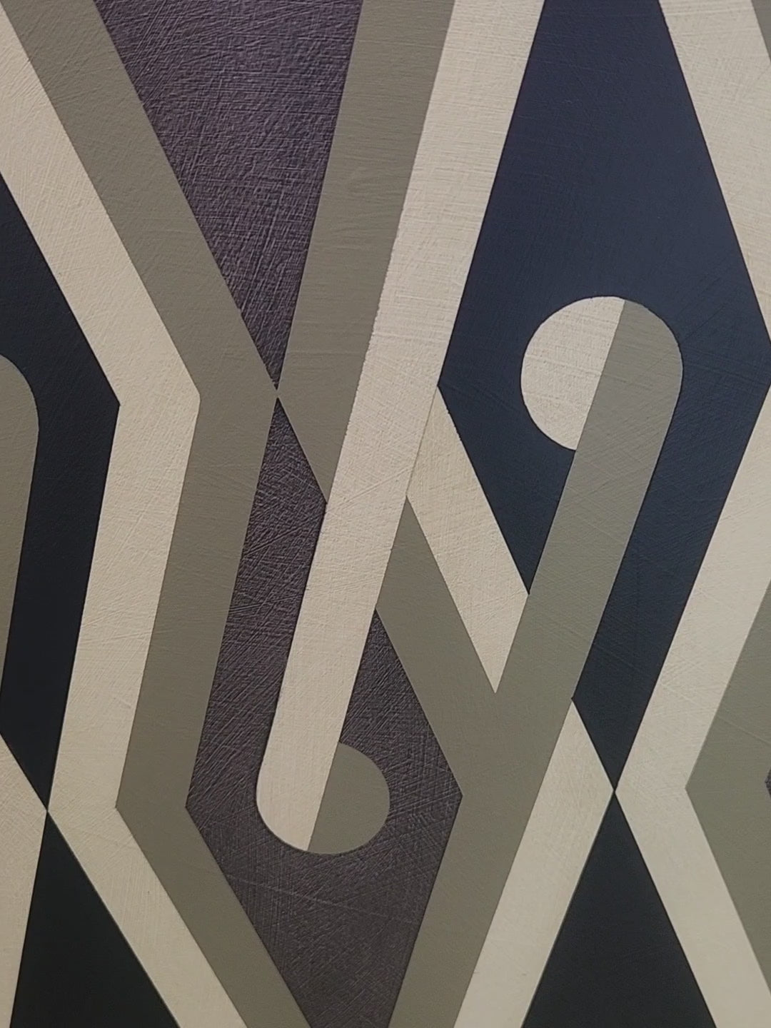 Pātiki Tāniko Koru - Original Painting