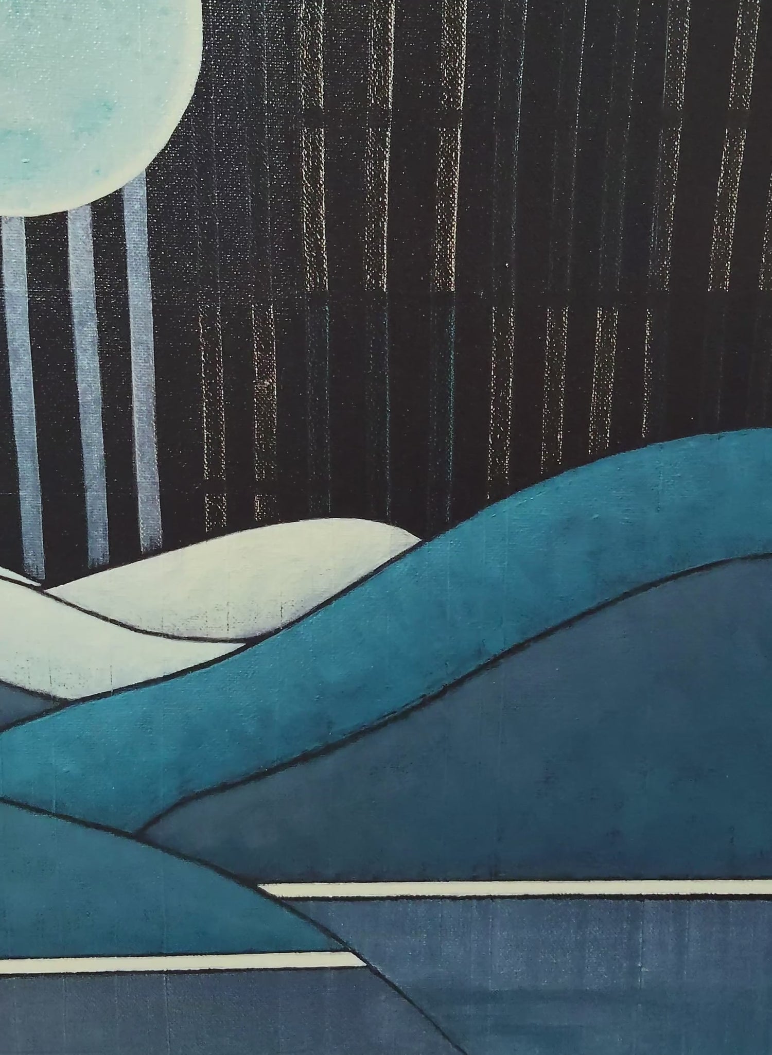 Moon Beams  - Original Painting