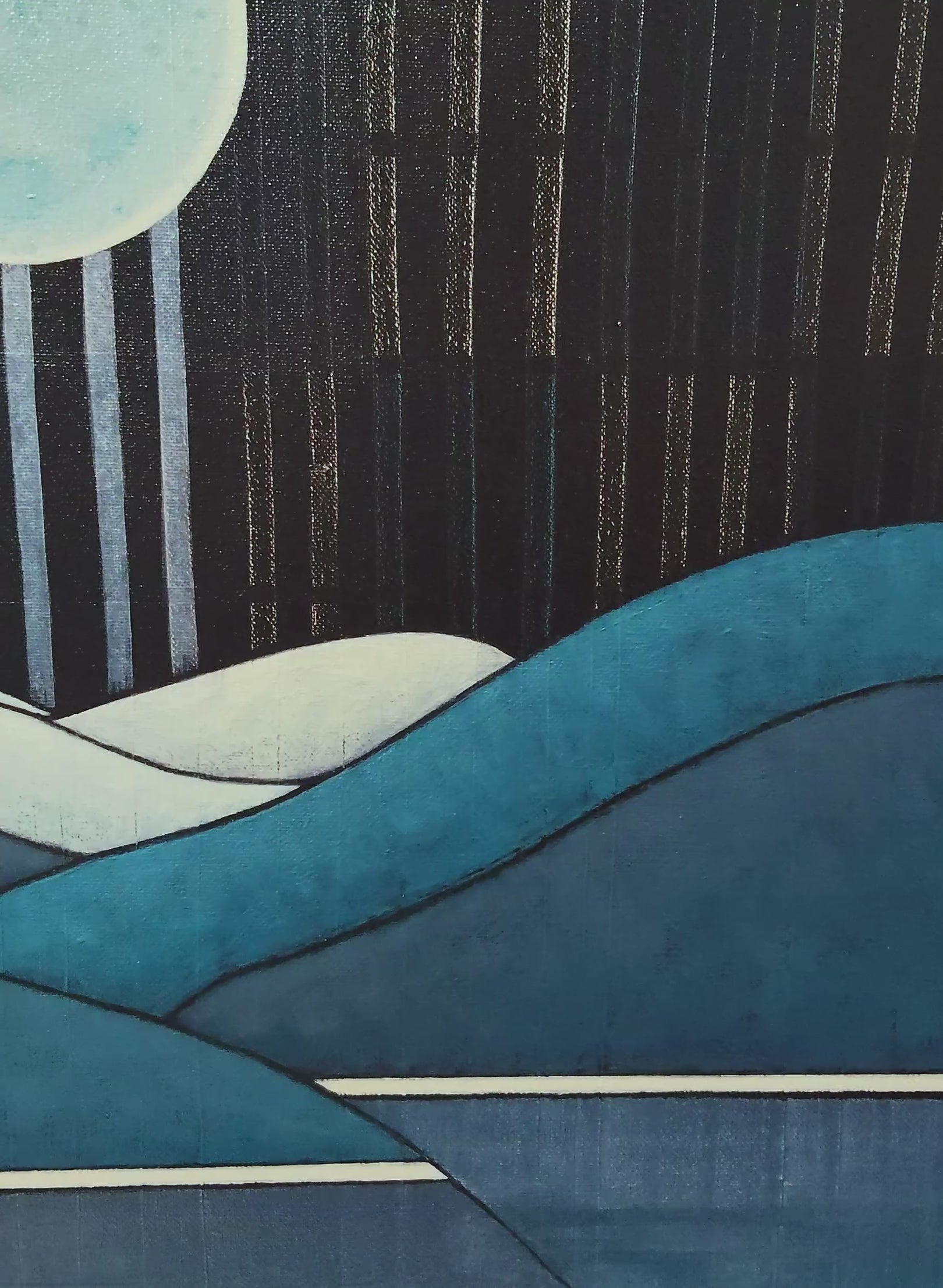 Moon Beams  - Original Painting