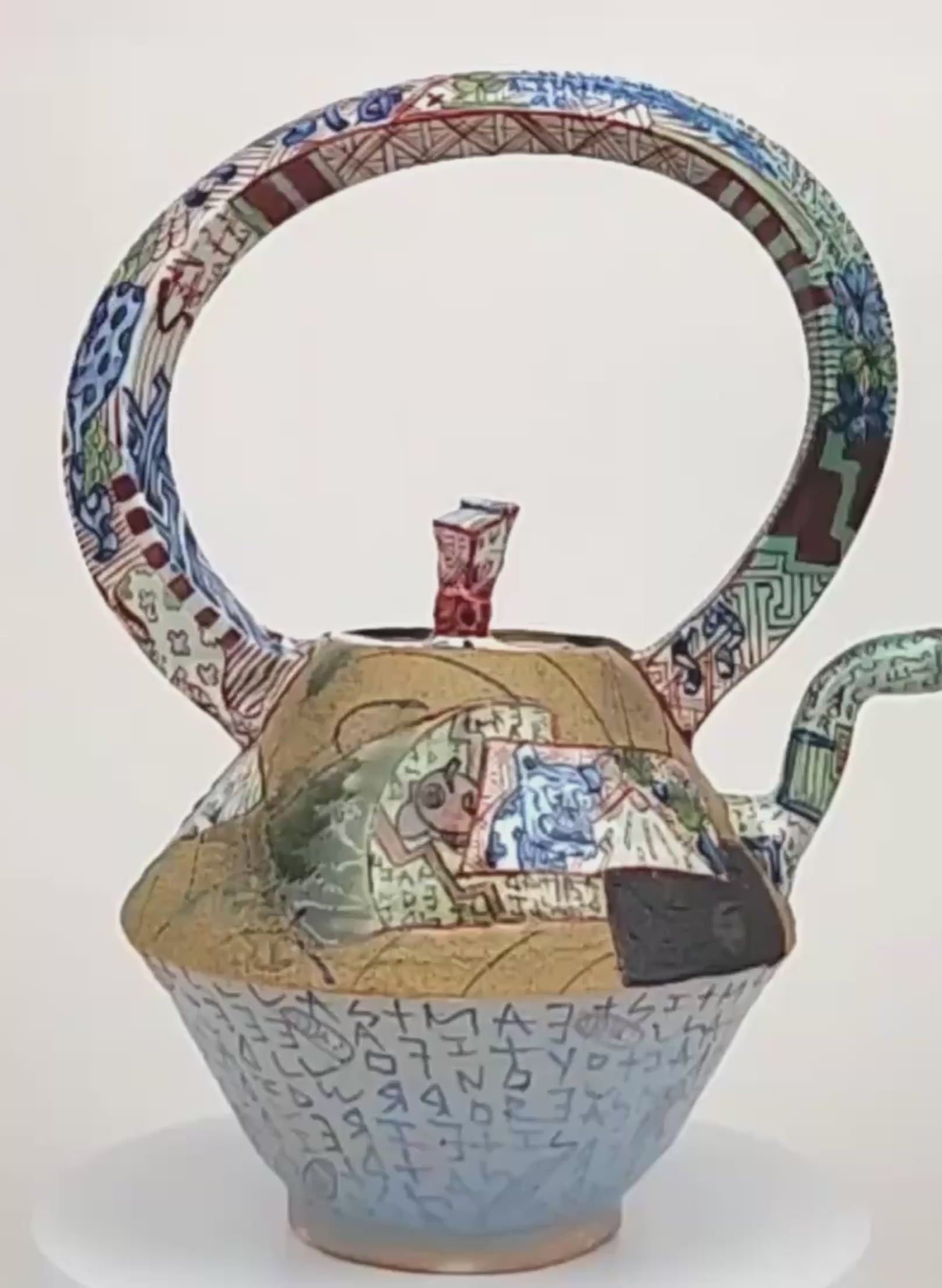 Yobitsugi Style Teapot