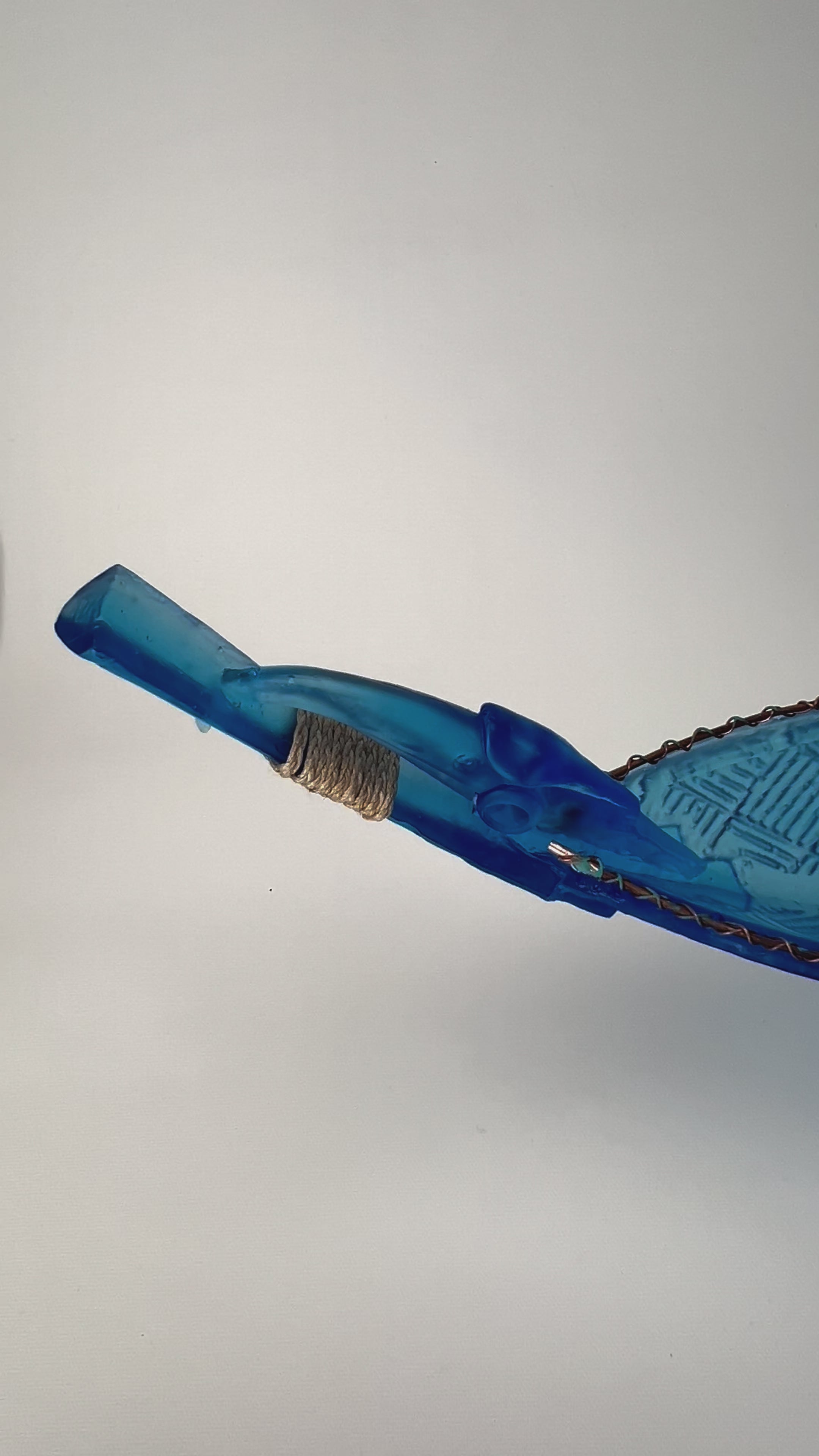 Blue Manaia Canoe