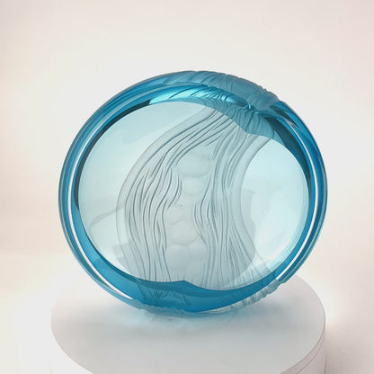 Copper Blue Spirit Bowl