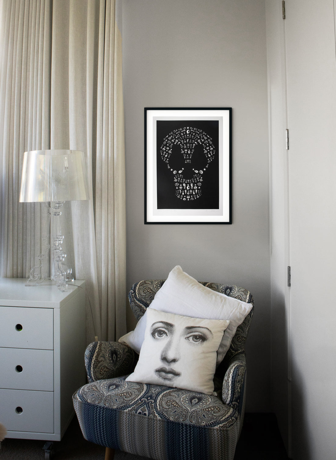 Skull And Dolls II | Black - Screen Print