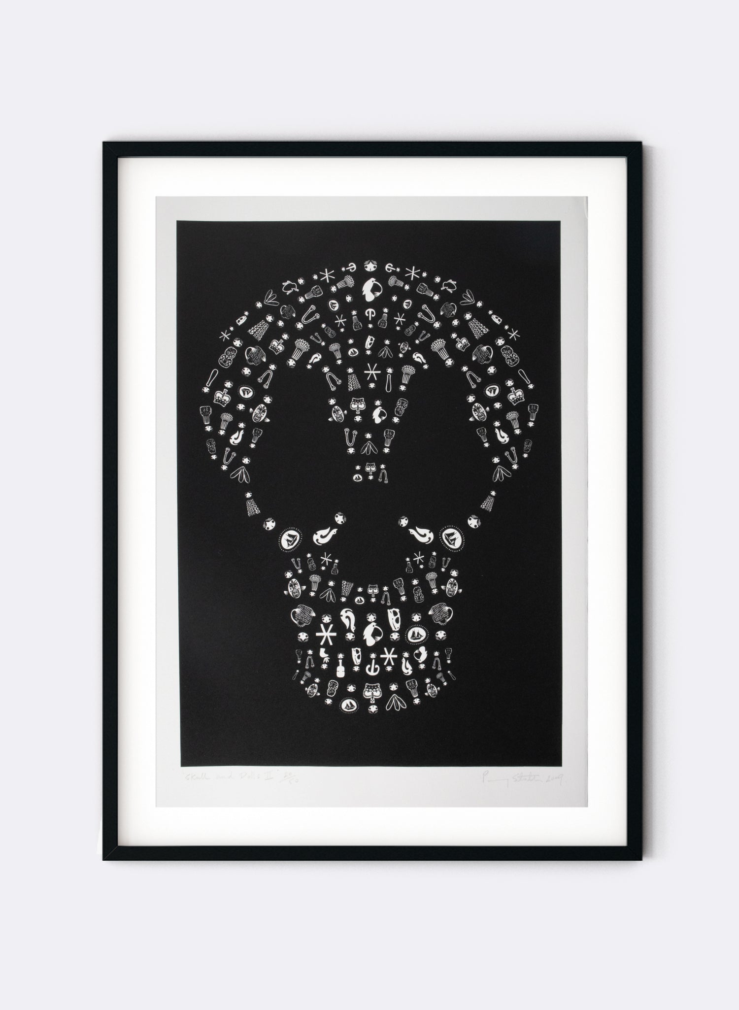 Skull And Dolls II | Black - Screen Print