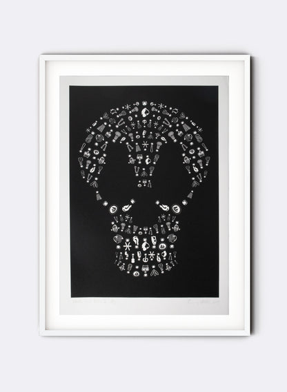 Skull And Dolls II | Black - Screen Print