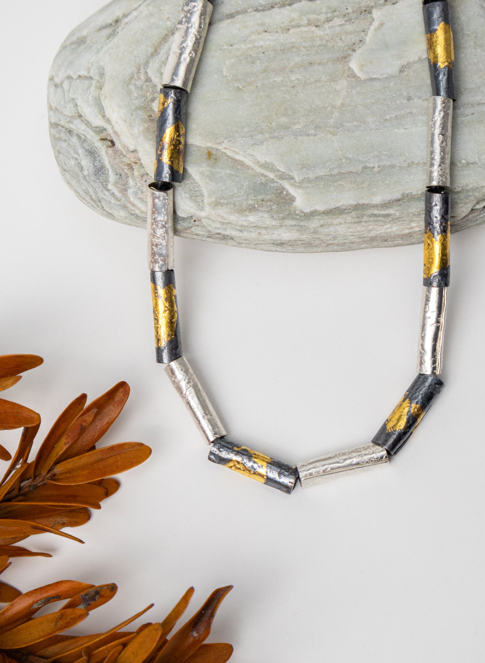 Wrapped Bead Necklace