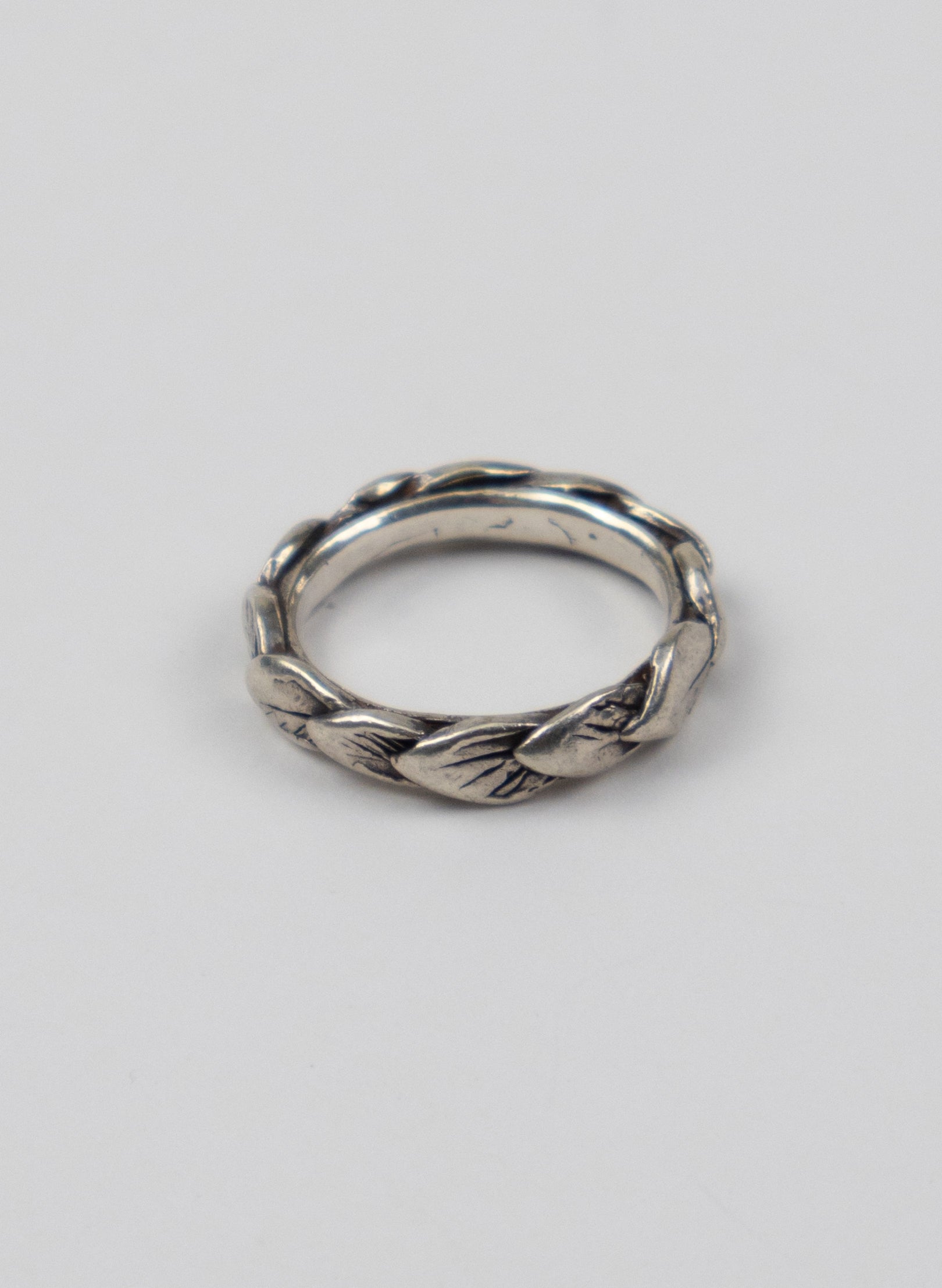 Reveal Leaf Stack Ring - Sterling Silver