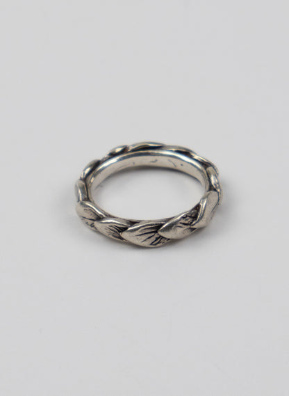 Reveal Leaf Stack Ring - Sterling Silver