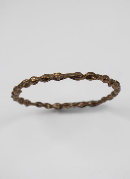 Kowhai Seed Pod Bangle - Medium