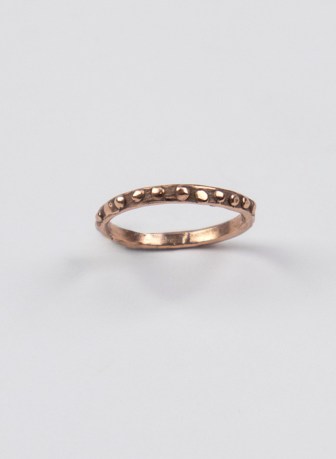 Fluid Stacking Ring + 9ct Rose Gold