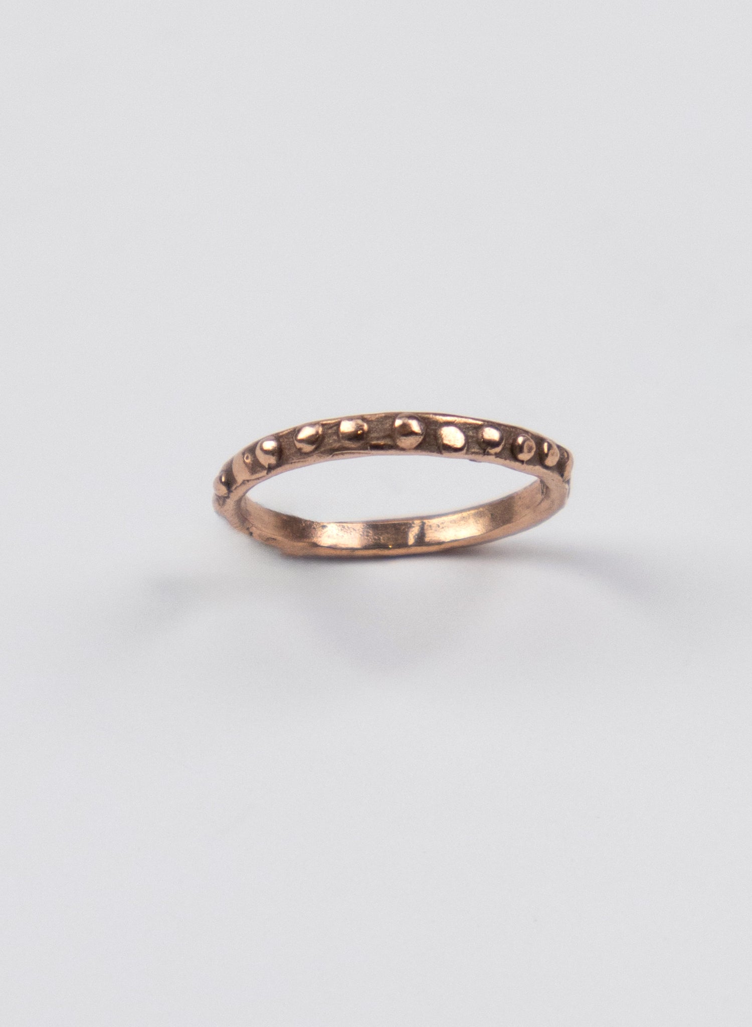Fluid Stacking Ring + 9ct Rose Gold
