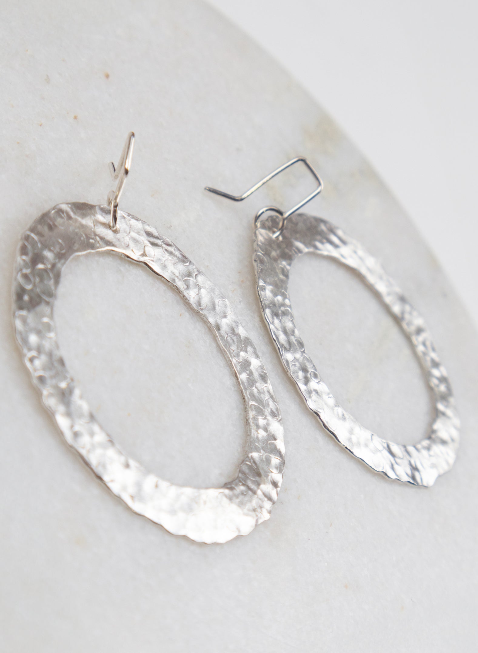 Textured Hoop Earrings
