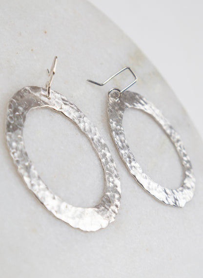 Textured Hoop Earrings
