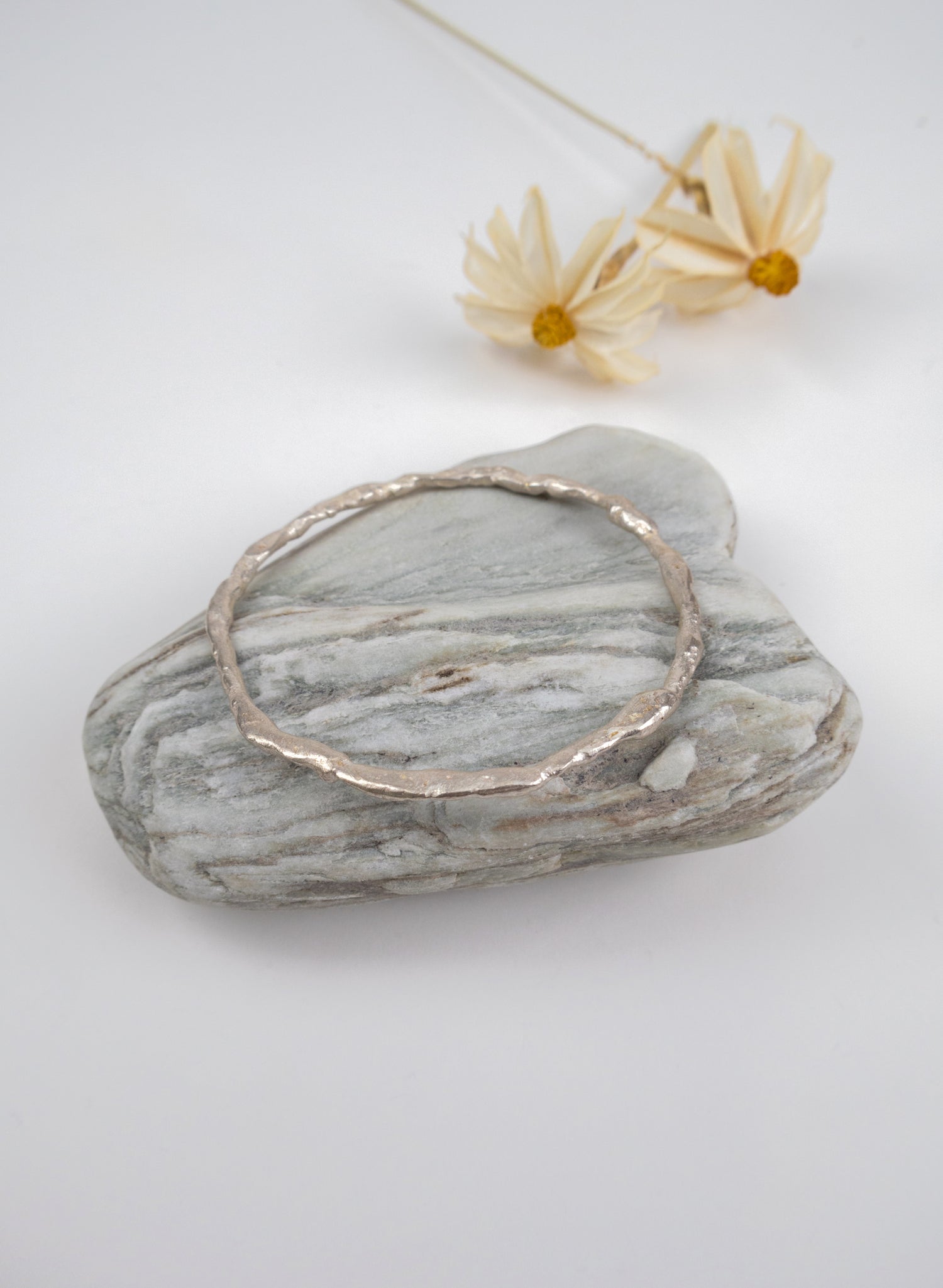 Silver Melt Bracelet