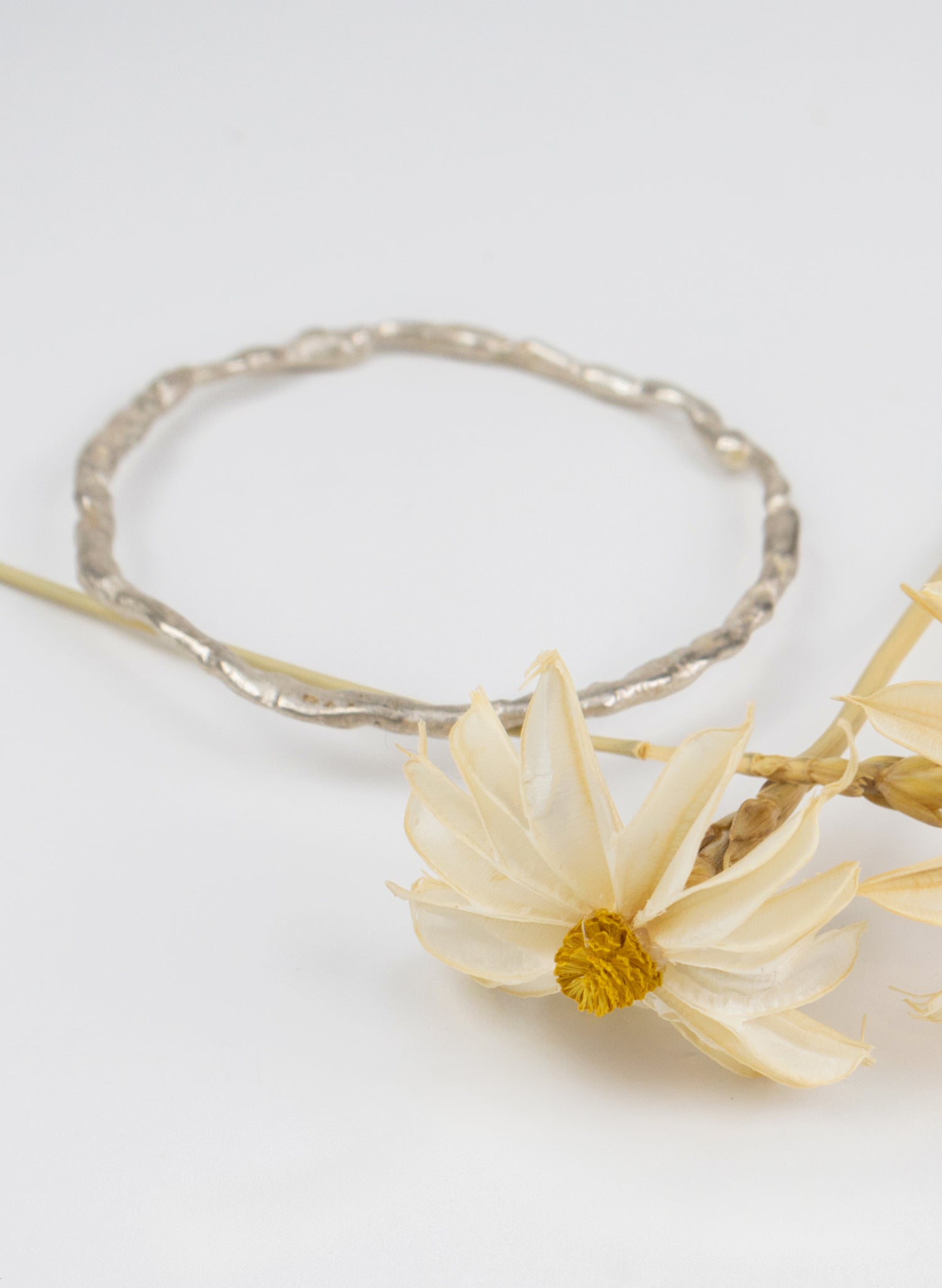 Silver Melt Bracelet