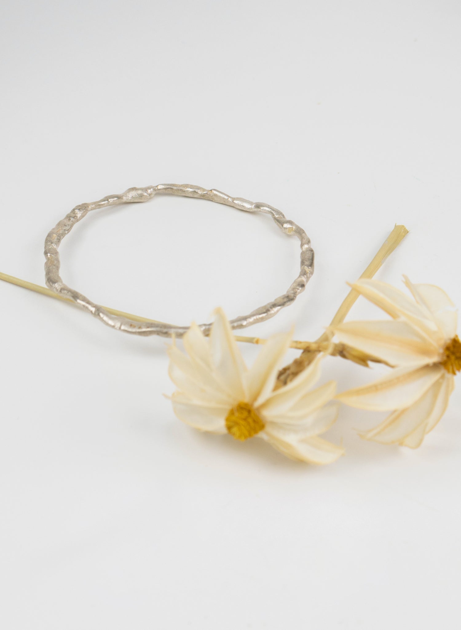 Silver Melt Bracelet