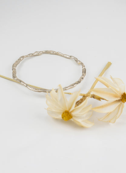 Silver Melt Bracelet