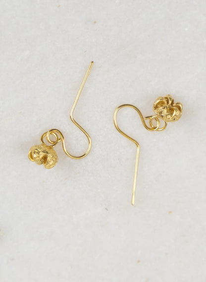 Manuka Hook Earrings - Gold