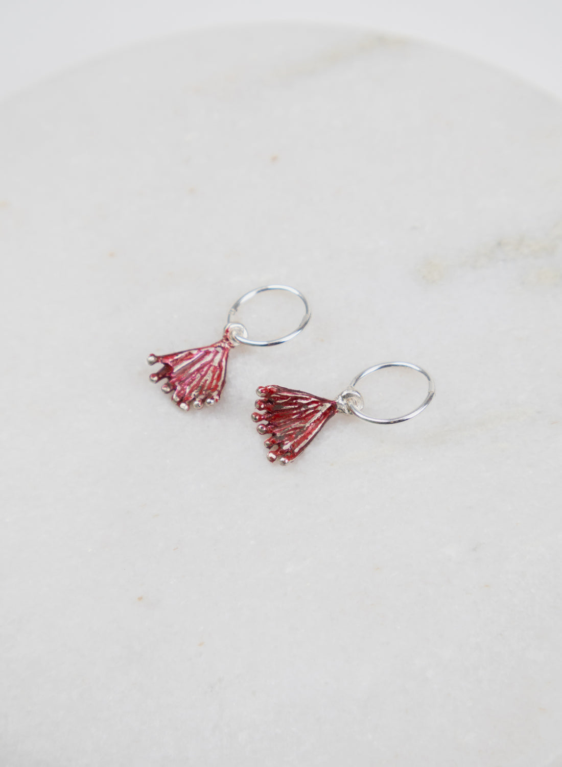 Pohutukawa Drop Earrings