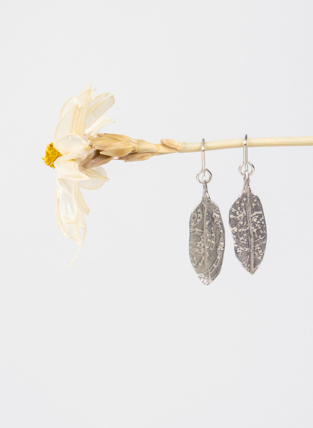 Lace Leaf Earrings