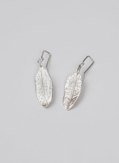 Lace Leaf Earrings